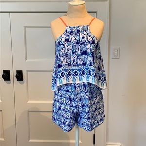 Lily pulitzer elephant romper